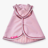Hobby Horse Raincoat Veloria by LarDen in pink PES with glittery trim and ear openings