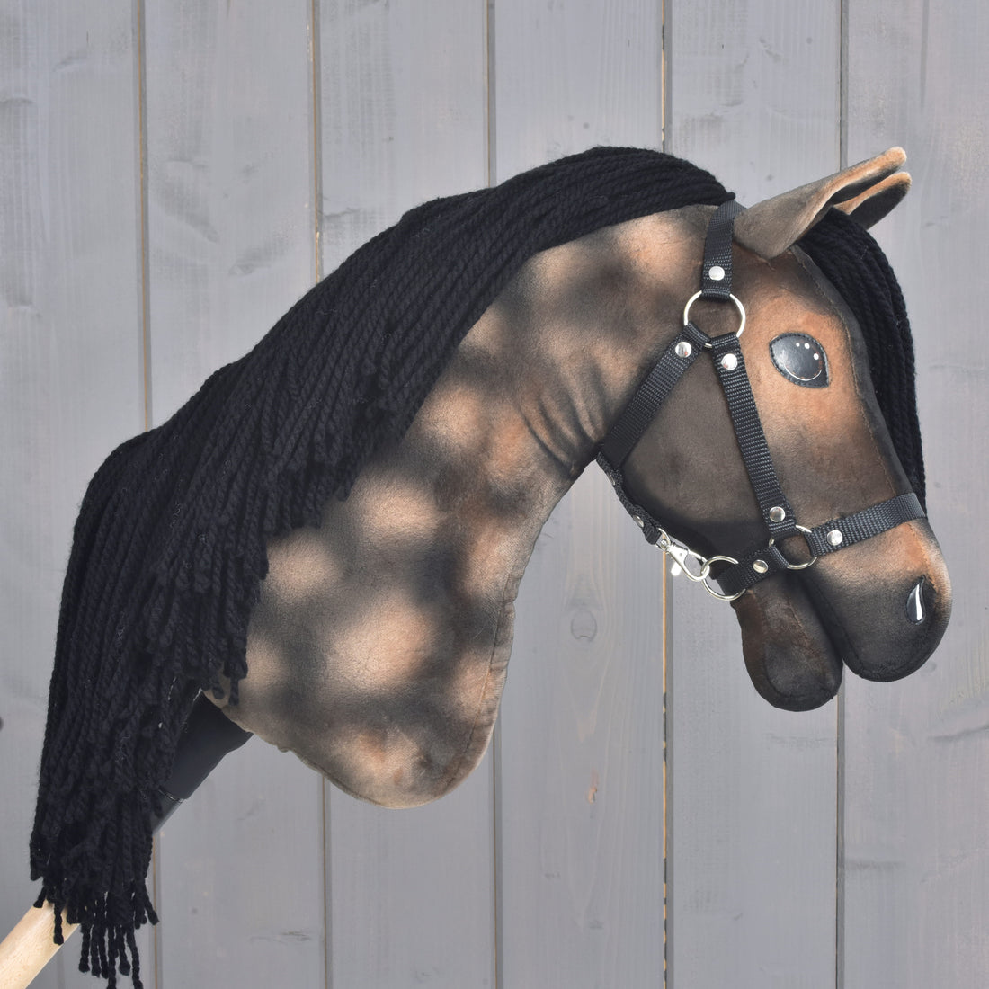 Hobby Horse Stormy med sort grime